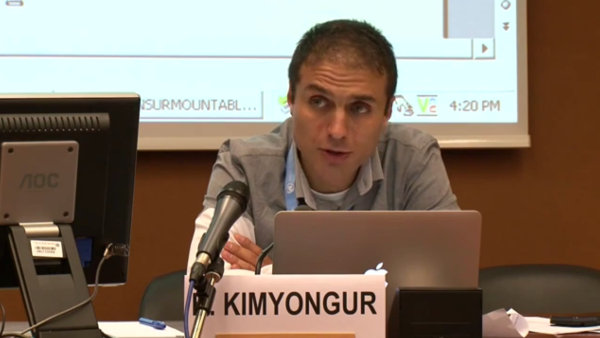 Bahar Kimyongür au HCR : « Tous ceux qui sont pour la paix en Syrie sont taxés de complotistes »