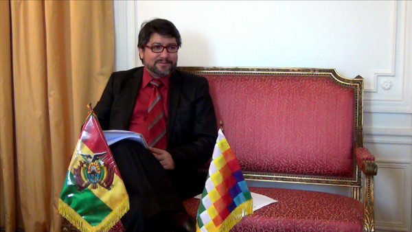 Evo Morales, constitution bolivienne : entretien avec Jean Paul Guevara Avila, Ambassadeur de Bolivie en France