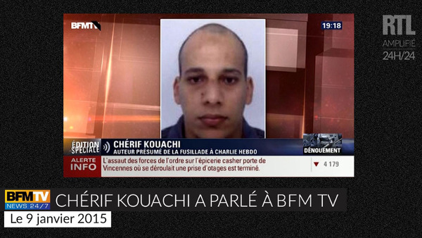 BFM TV a censuré la voix d’un complice de Chérif Kouachi (Panamza)