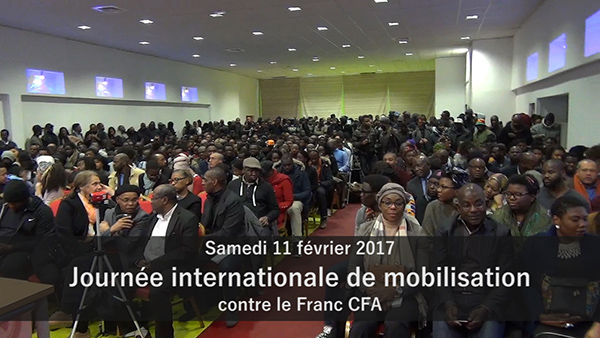 Interventions de Nicolas Agbohou et de Claudy Siar, lors de la journée de mobilisation contre le FCFA