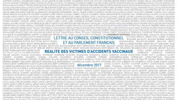 Un document sans précédent : Réalité des victimes d’accidents vaccinaux
