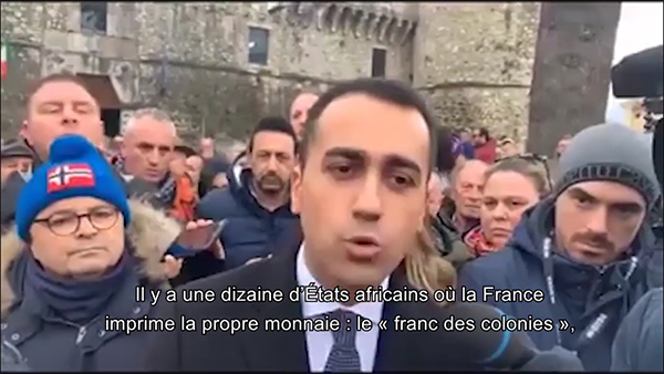 L’Italie met la pression sur la France pour qu’elle mette fin au Franc CFA