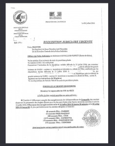 Réquisition judiciaire SDAT