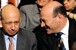 Gary Cohn Blankfein goldman sachs gsci nec trump