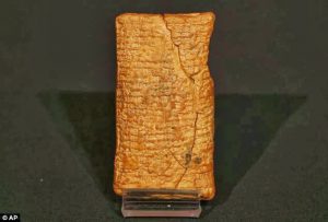 Tablette de l’Arche