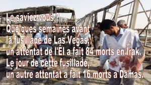 Nasiriya irak attentat syrie damas las vegas double standard médias